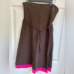 Brown Tie-Waist Women's Dress Victoria secret